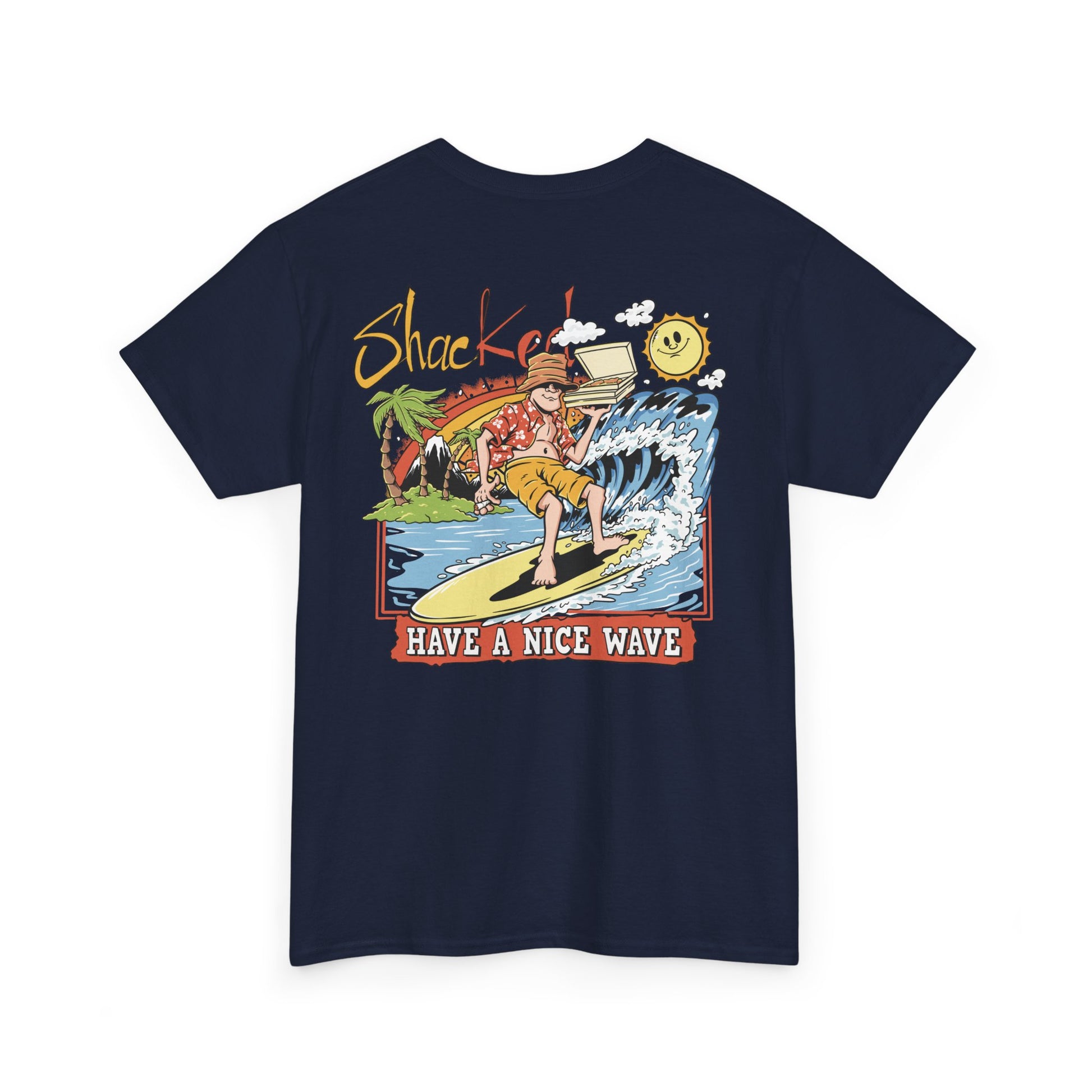 Have A Nice Wave Tee (Navy Blue)