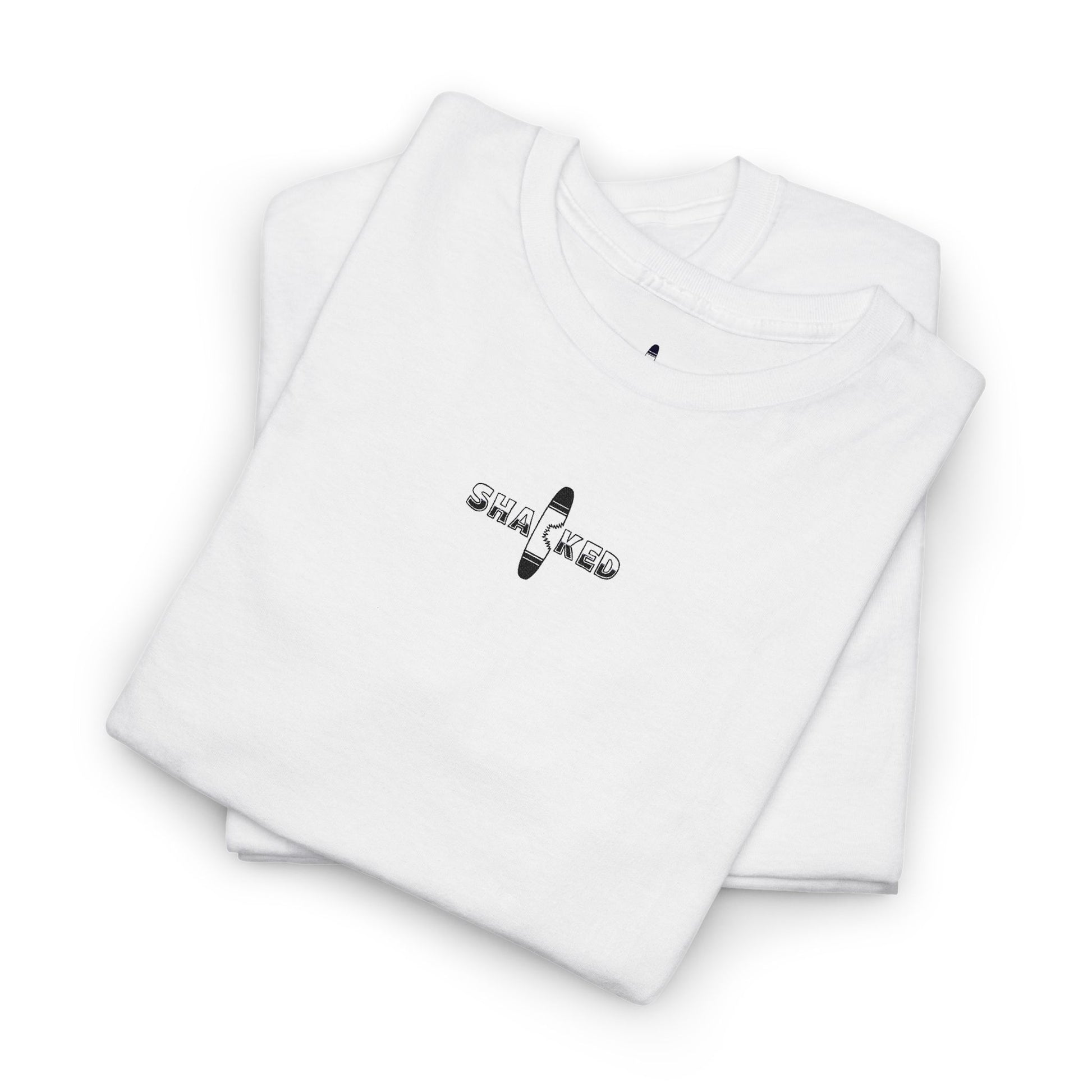 Embroidered Shacked Tee